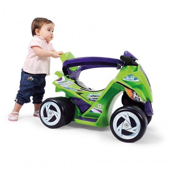 Injusa Walking Car Quad 98 cm grøn lilla