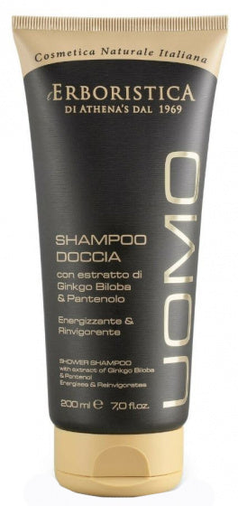 L'erboristica shampoo 2-i1 Uomo 200 ml vegansk gennemsigtig