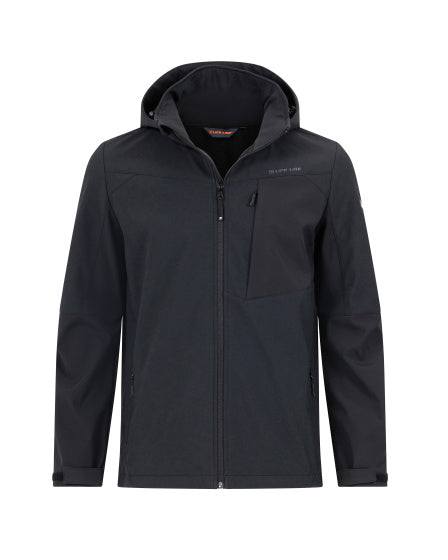 Life Line Murray Softshell Jacket Mænd sort størrelse m