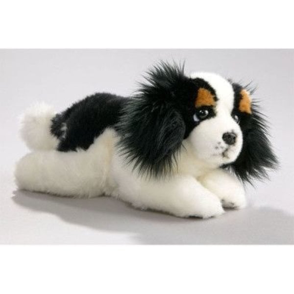 Liggende King Charles Pup 28 cm