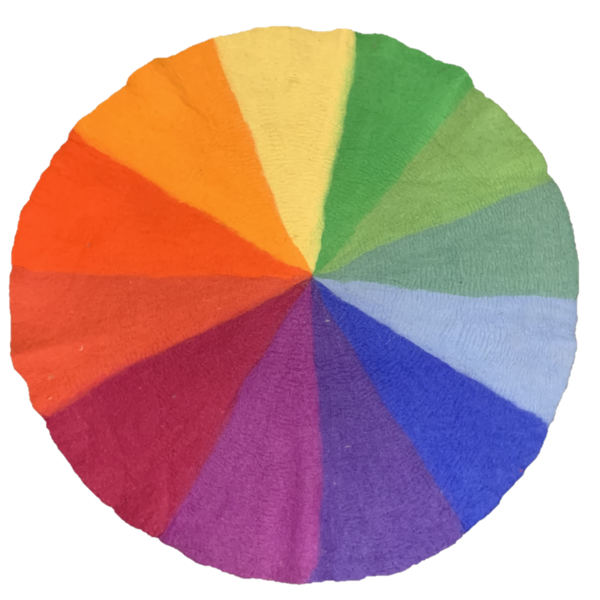 Papoose Toys Papoose Toys Goethe Color Mat 150 cm