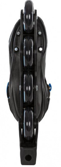 Playlife Inline Skates Black 80 Softboot 82A sort størrelse 42