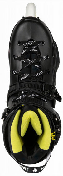 PowersLide inline Skates Imperial One 88A Hardboot Black Mt 39 40