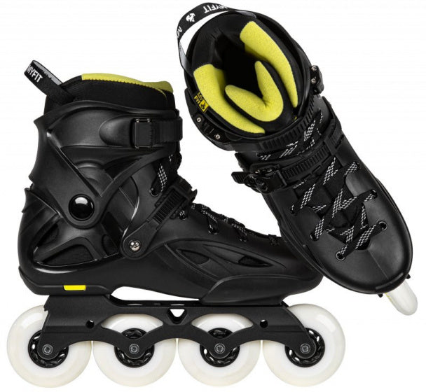 PowersLide inline Skates Imperial One 88A Hardboot Black Mt 39 40