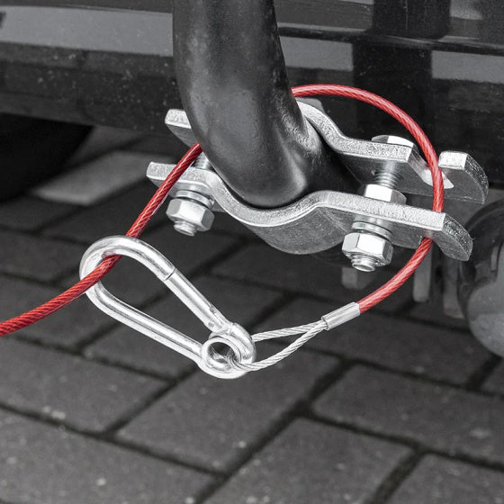 ProPlus breek kabel til at køre bremse 100 cm rød med gaffel