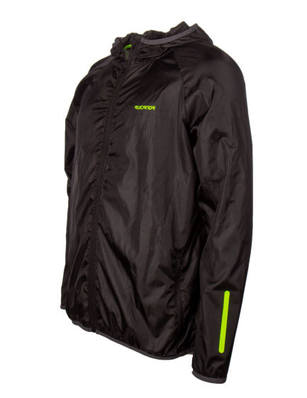 Rucanor Dylan Running Jacket Mænd sort størrelse m