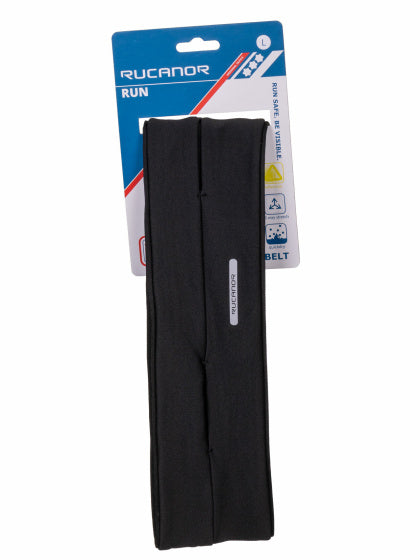 Rucanor Running Running Belt Unisex Black Størrelse XL