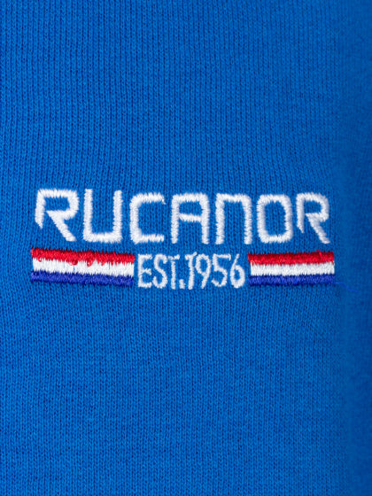 Rucanor Sky Sweatvest Hooded Unbrushed Men Blue Størrelse S