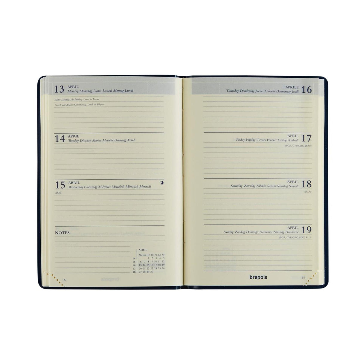 Brepols agenda delta seta 2026 sort