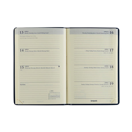 Brepols agenda delta seta 2026 sort