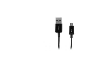 Samsung micro USB datakabel ecb-du4ebe sort