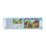 Melissa doug magnetisk puslespil safari 2x 15 brikker