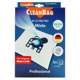 Scanpart cleanbag støvpose m 157 mie pro miele 5 stk