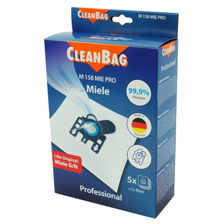 Scanpart cleanbag støvpose m 158 mie pro miele 5 stk