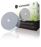 Ranex ra-1004236 udendørs LED væglampe med sensor 0,5 w 60 lm grå