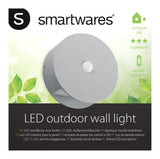 Ranex ra-1004236 udendørs LED væglampe med sensor 0,5 w 60 lm grå