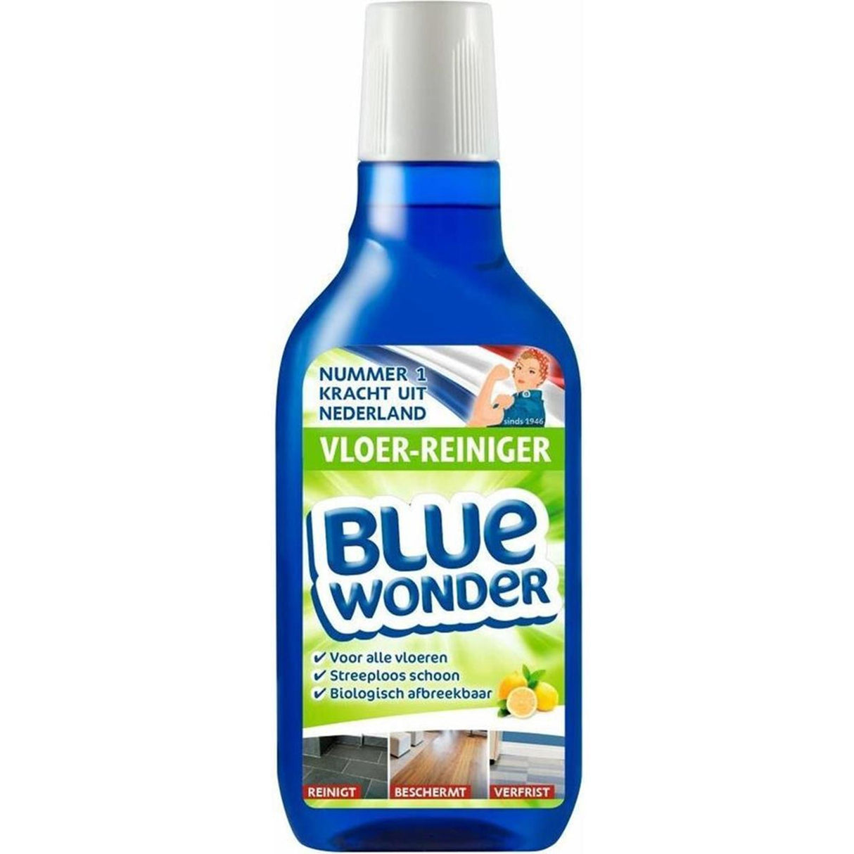Blue wonder gulvrens 750ml