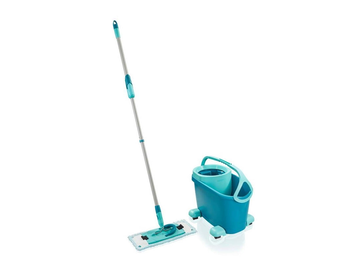 Leifheit clean twist m gulvvisker ergo sæt velcro mobil - komplet system med hjul
