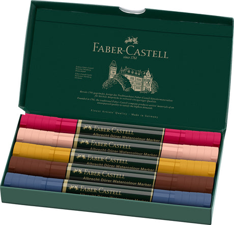 Faber castell fc-160307 wk25watercolor markør fc albrechtdürer 5 stykker portræt