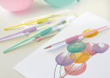 Faber Castell FC-481620 børstesæt soft touch 4 styks pastelfarver