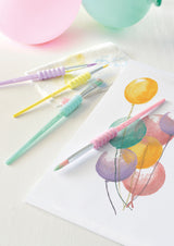 Faber Castell FC-481620 børstesæt soft touch 4 styks pastelfarver