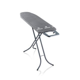 Leifheit strygebræt classic m - 120 x 38 cm strygeflade - højdejusterbar - sort