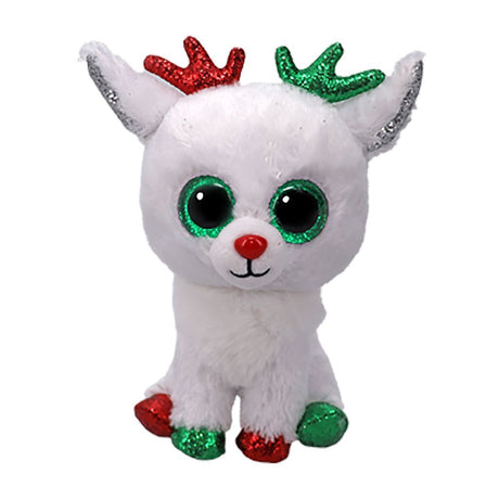 Ty beanie boo krammedyr rensdyr vintergæk 15 cm