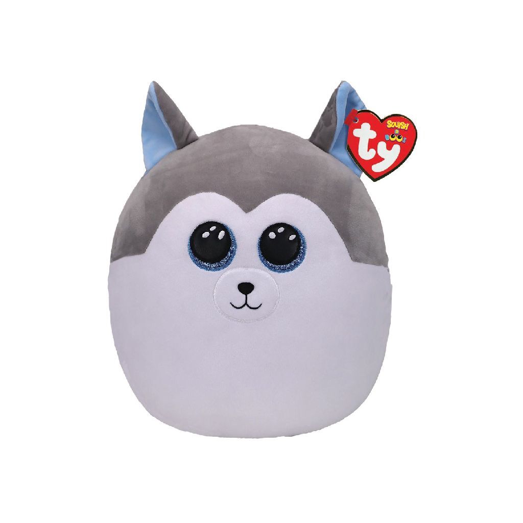 Ty squish a boo kælen pude husky slush 23 cm