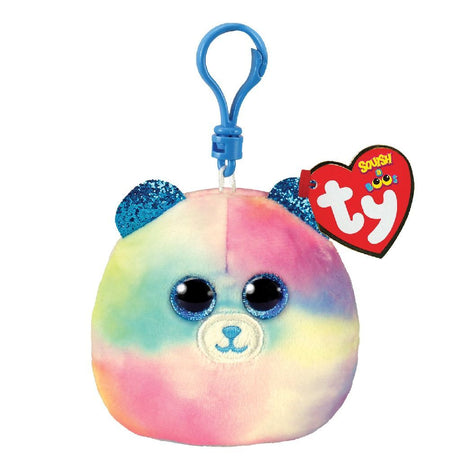 Ty squish a boos clips krammedyr bjørn håb 8 cm