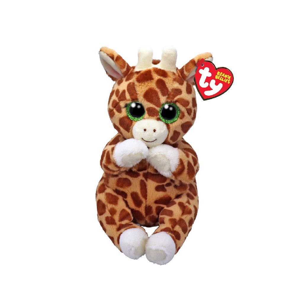 Ty beanie baby maver tippi giraf, 15 cm