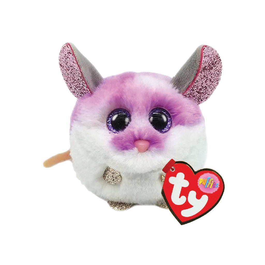 TY TY Puffies Mouse krammetøj Colby 8 cm