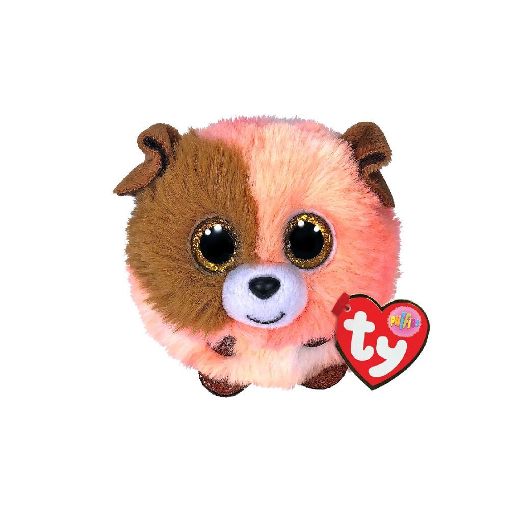 Ty puffies krammebold hund mandarin 10 cm