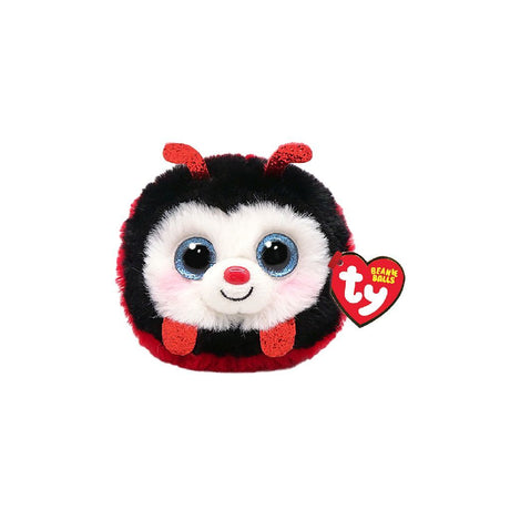 Ty huekugler kramme-mariehøne izzy 10 cm