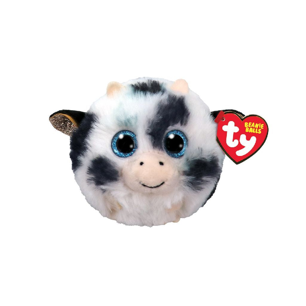 Ty teeny puffies cuddly toy cow moophy 10 cm