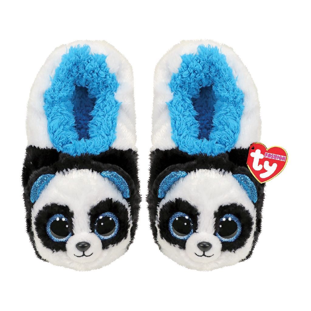Ty modetøfler panda bambus størrelse 30-32