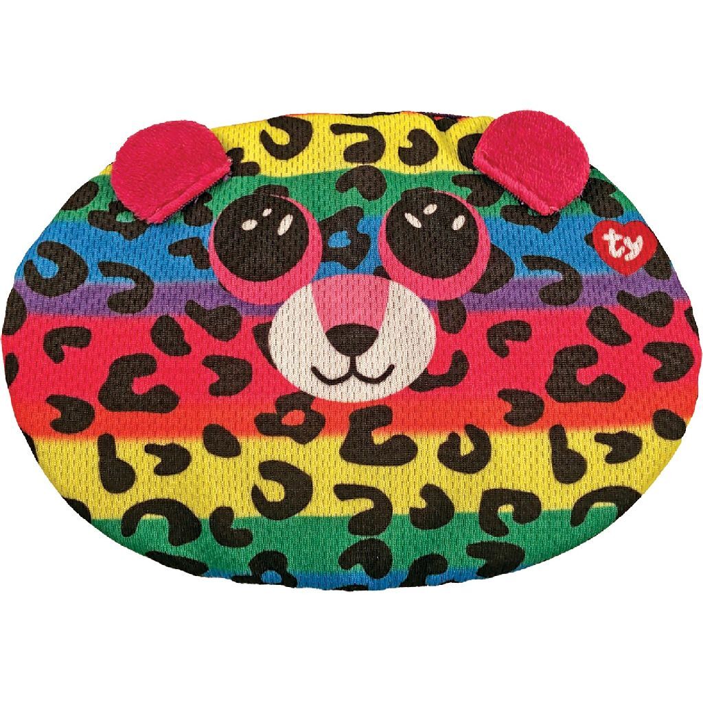 Ty vaskbar børneansigtsmaske leopard dot justerbar 3+