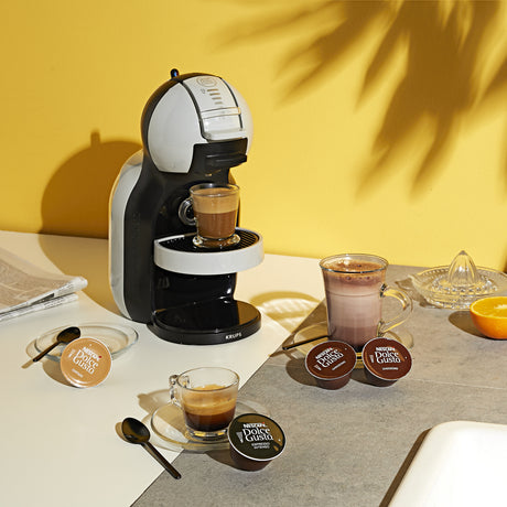 Krups kp123b nescafé eacute; dolce gusto mini me kapsel kaffemaskine sort rustfrit stål