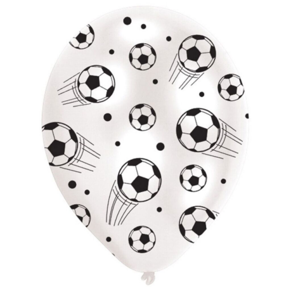 Basis fodboldballoner 27,5 cm 6 stk