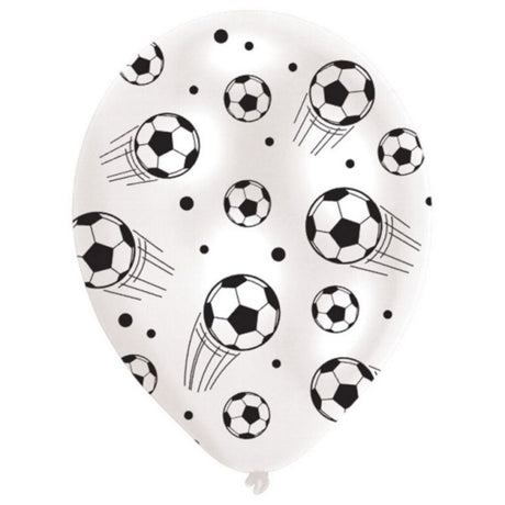 Basis fodboldballoner 27,5 cm 6 stk