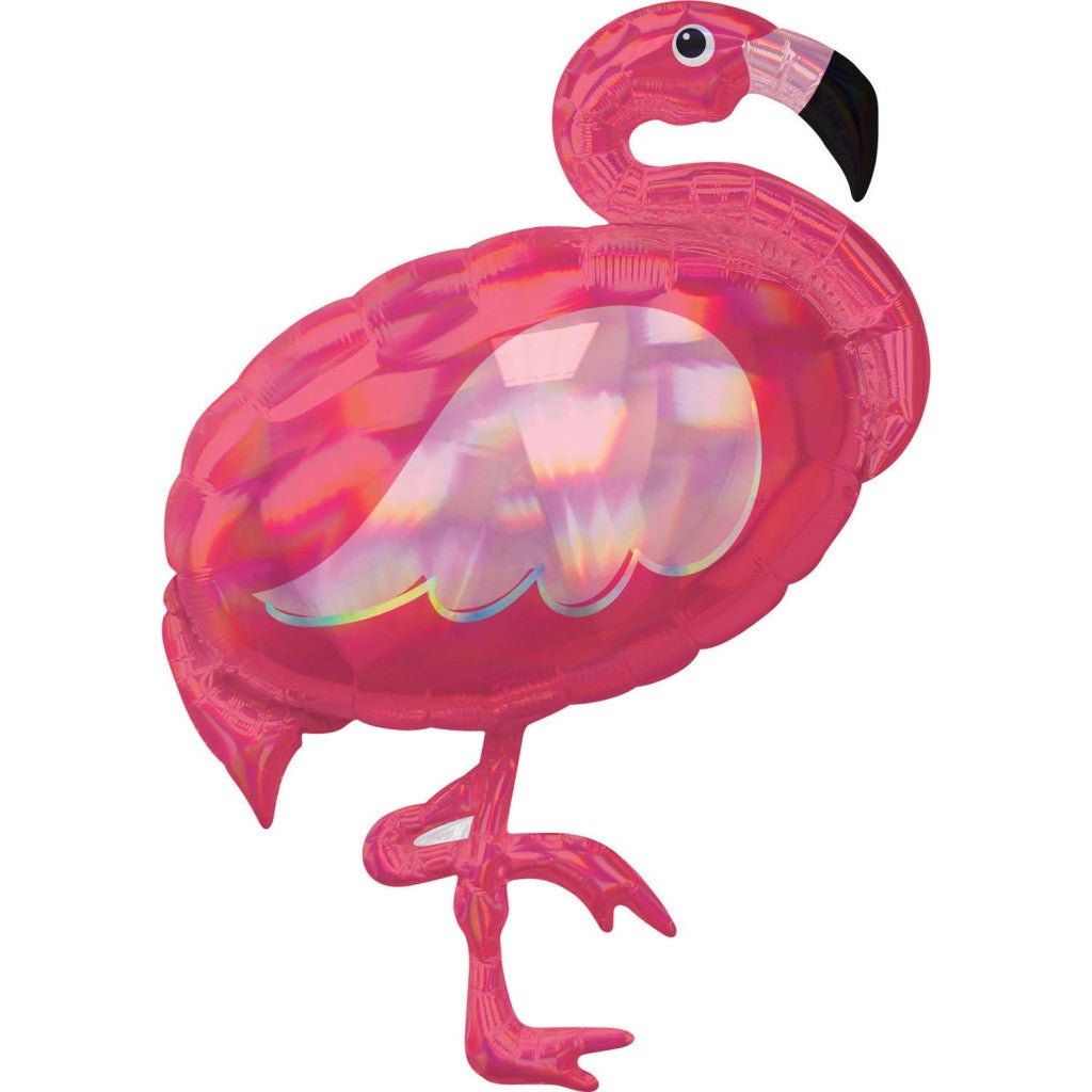 Basis folieballon flamingo 71x83 cm