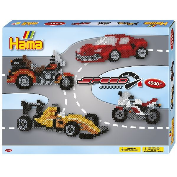 Hama strygeperler gaveæske hastighed 4000 stk