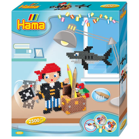 Hama Iron Beads 3D Set Pirates 2500 stykker