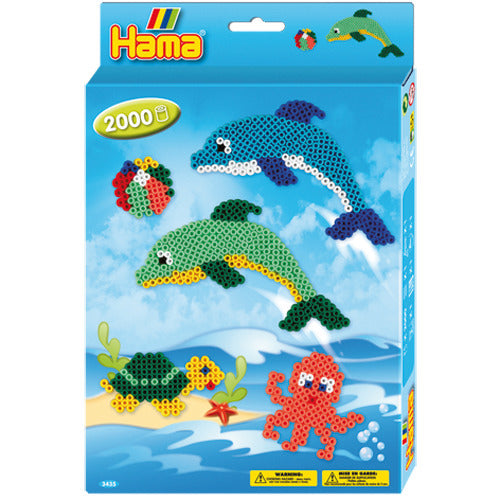 Hama Iron Beads Hama Dolphins strygeperler 2000 stykker