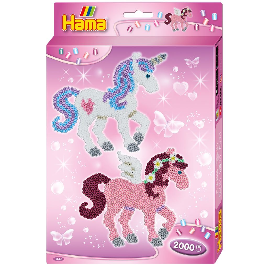 Hama legetøj fantasiheste 2000 strygeperler