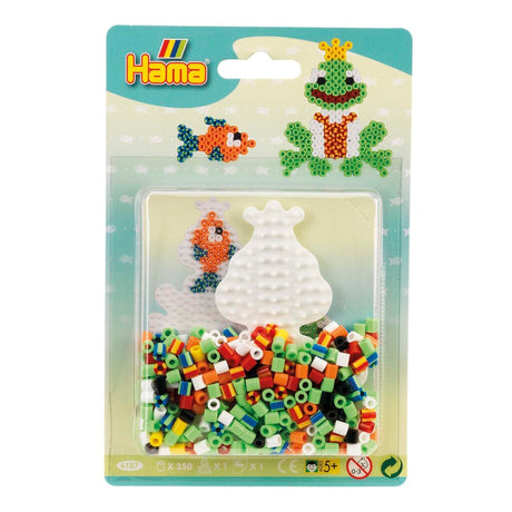 Hama strygeperler frø- og fiskesæt 350 stk