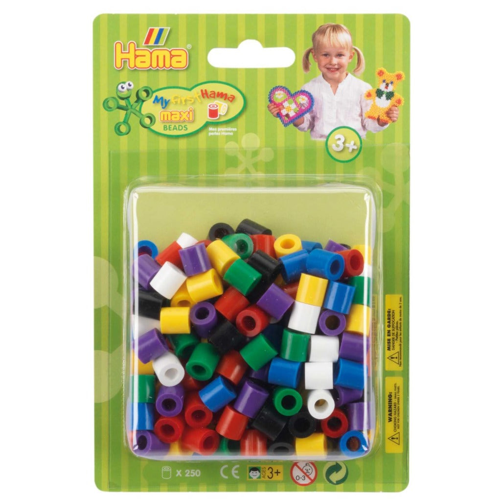 Hama strygeperler maxi 250 stk flerfarvet