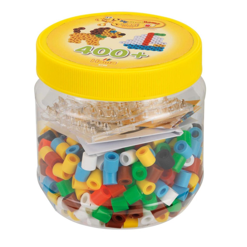 Hama strygeperler maxi sæt i potte 400+ stykker