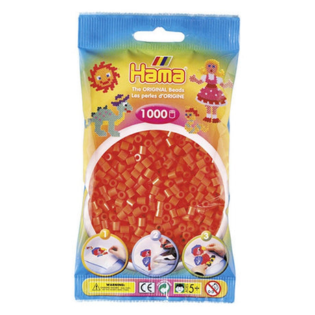 Hama strygeperler 1000 orange