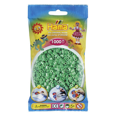 Hama Iron Beads Mint Green 1000 stykker