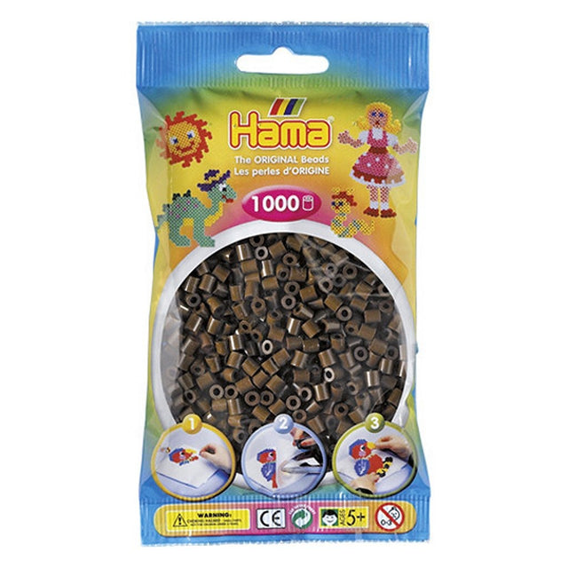 Hama Iron perles Chocolate Brown 1000 stykker